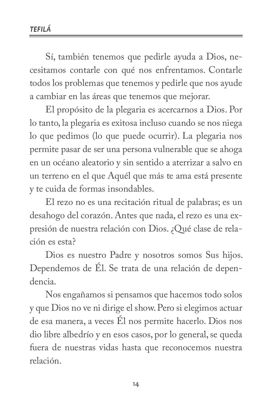 Tefilá: El poder del rezo (eBook)