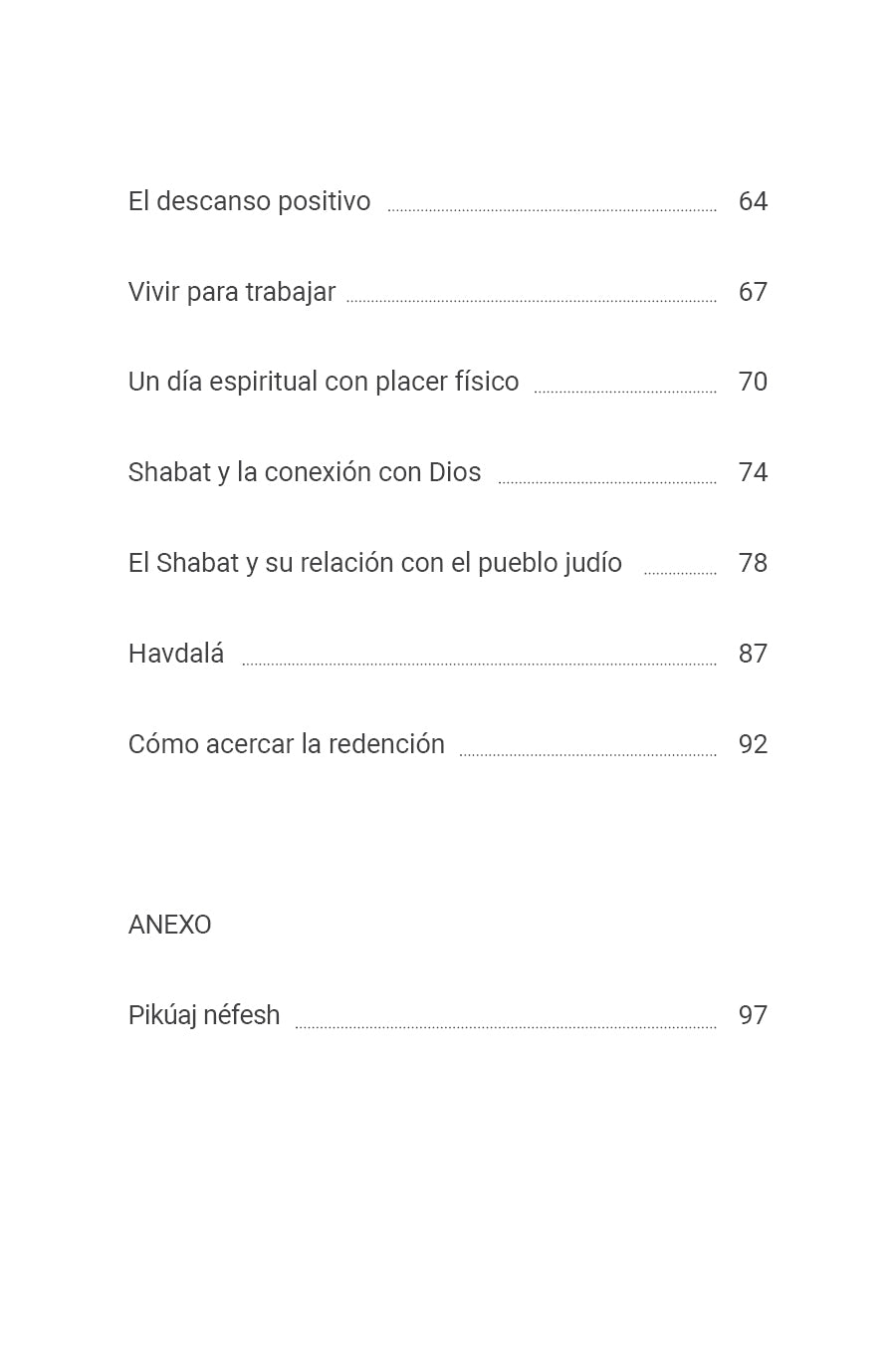 Shabat: El día del alma (eBook)